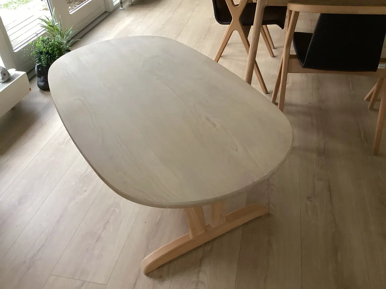 Billede 1 - Sofabord i massiv bøgetræ