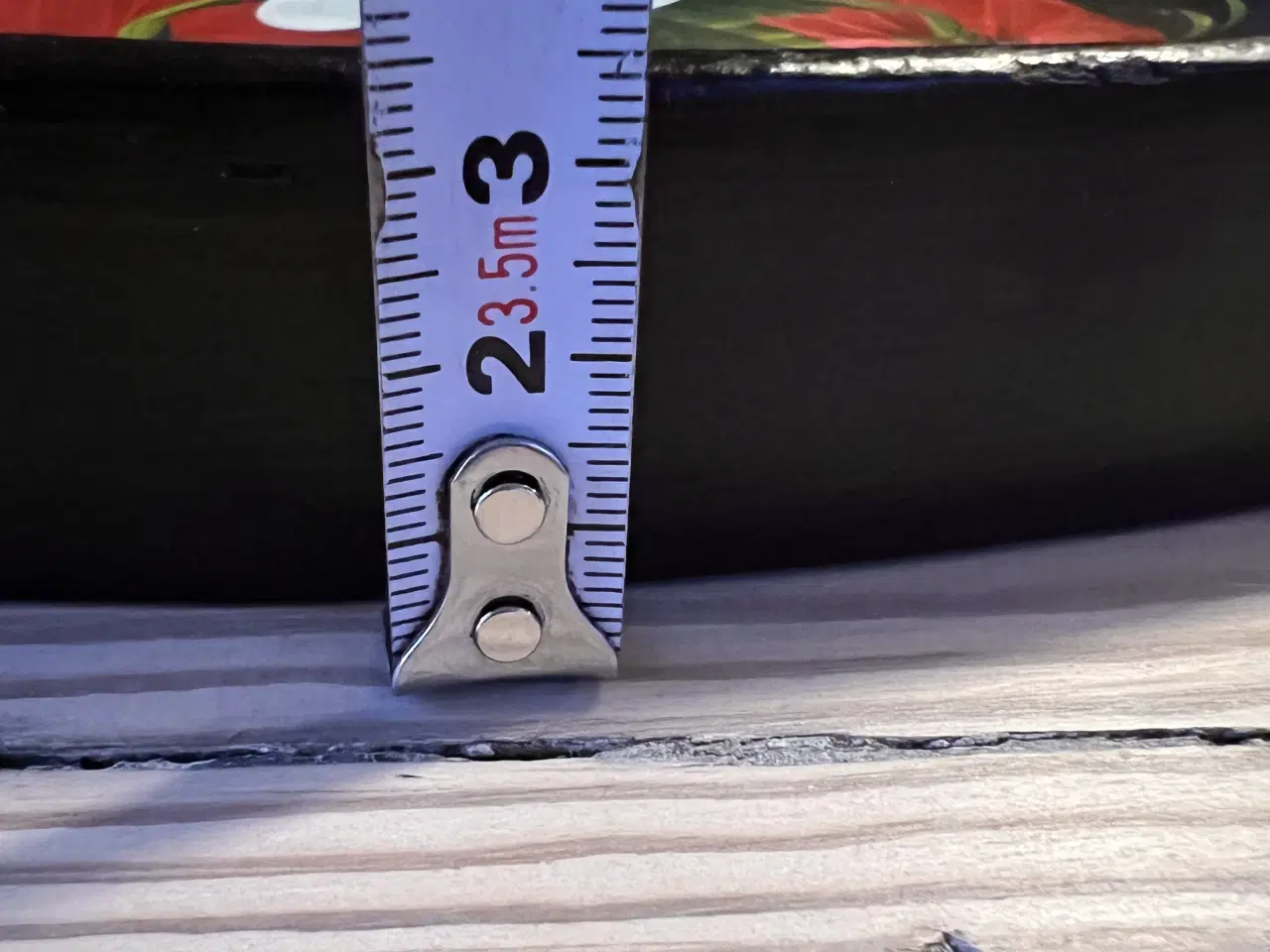 Billede 9 - Charmerende håndmalet bakke i træ