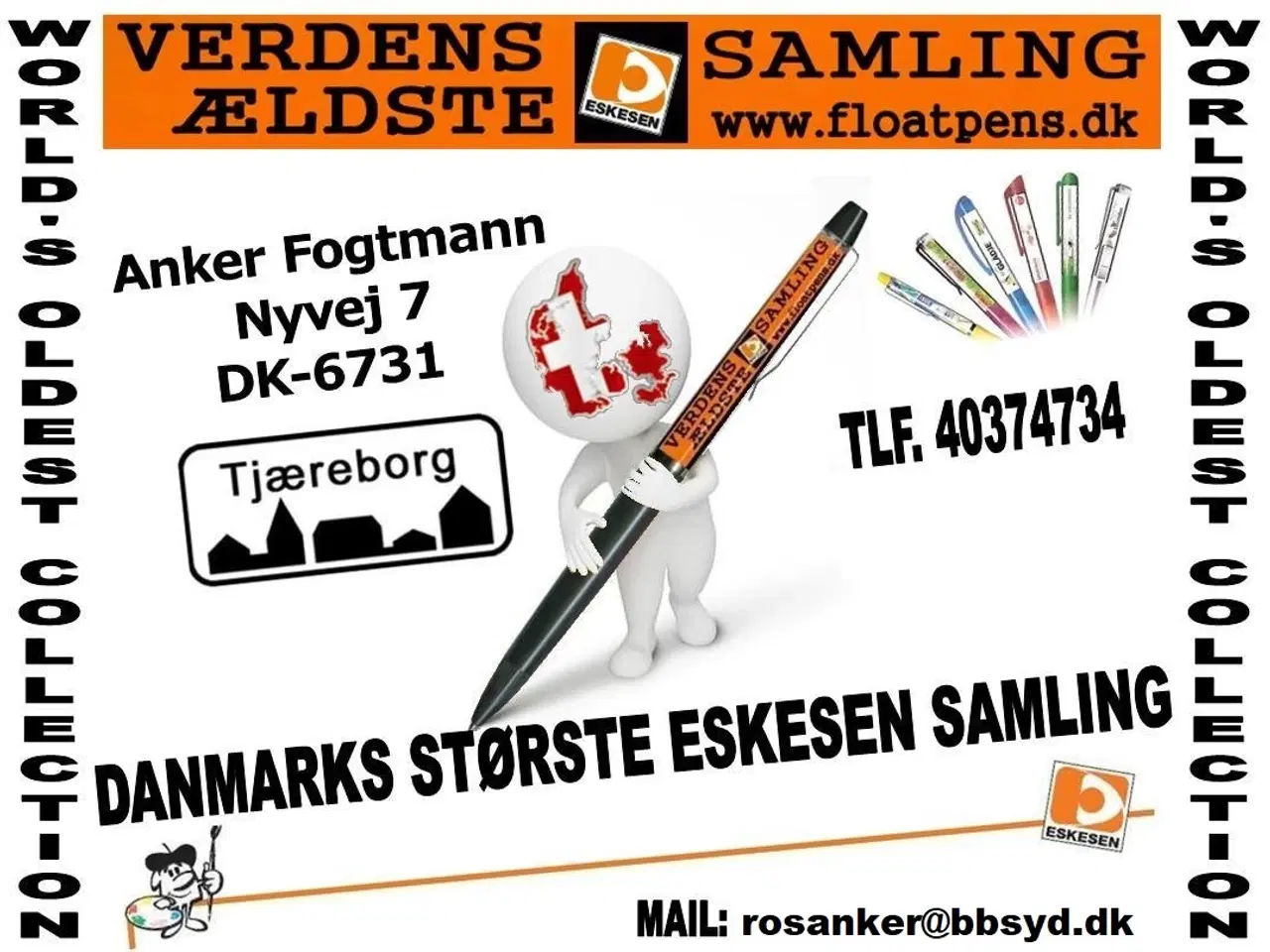 Billede 1 - FLOATPENNE (Dem med " vand" i) købes