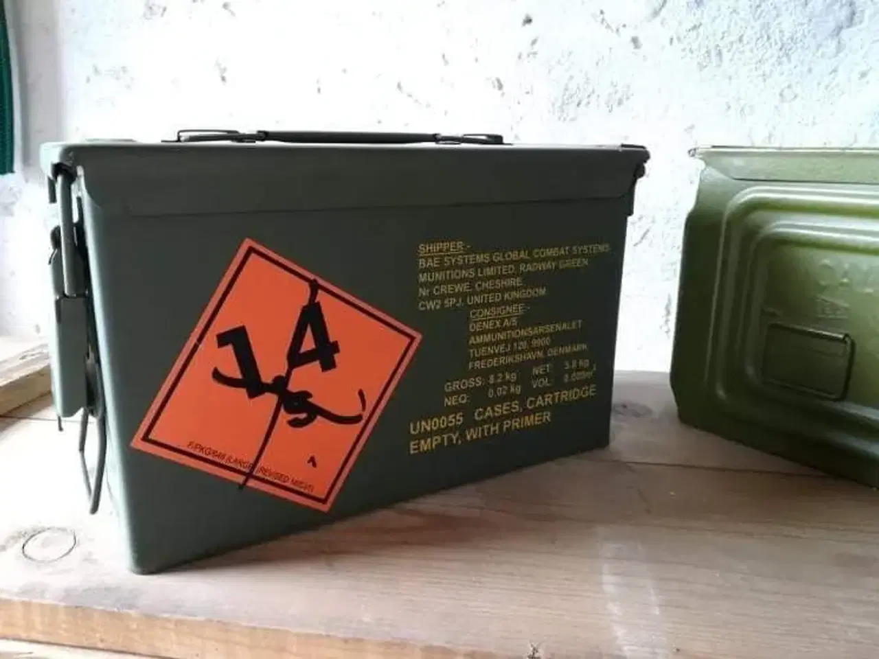 Billede 1 - Metal ammo kasse