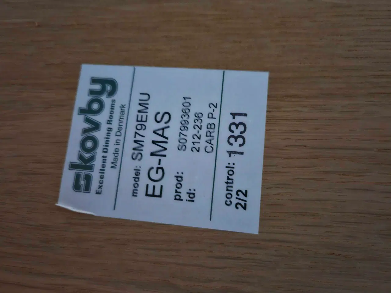 Billede 4 - Skovby spisebord med stole