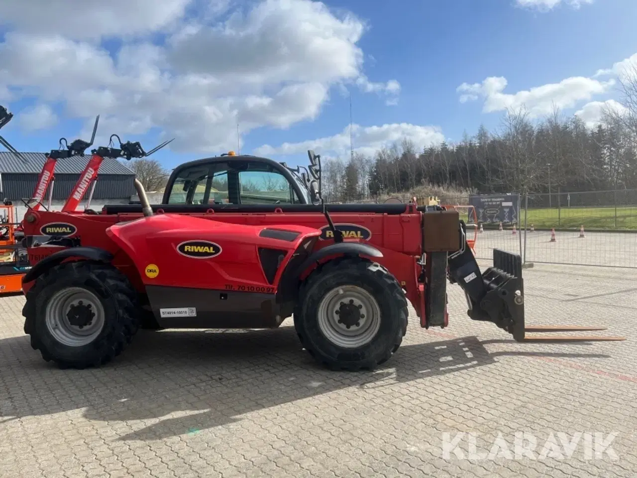 Billede 6 - Teleskoplæsser Manitou MT1440A med kurv/drejeled/gafler
