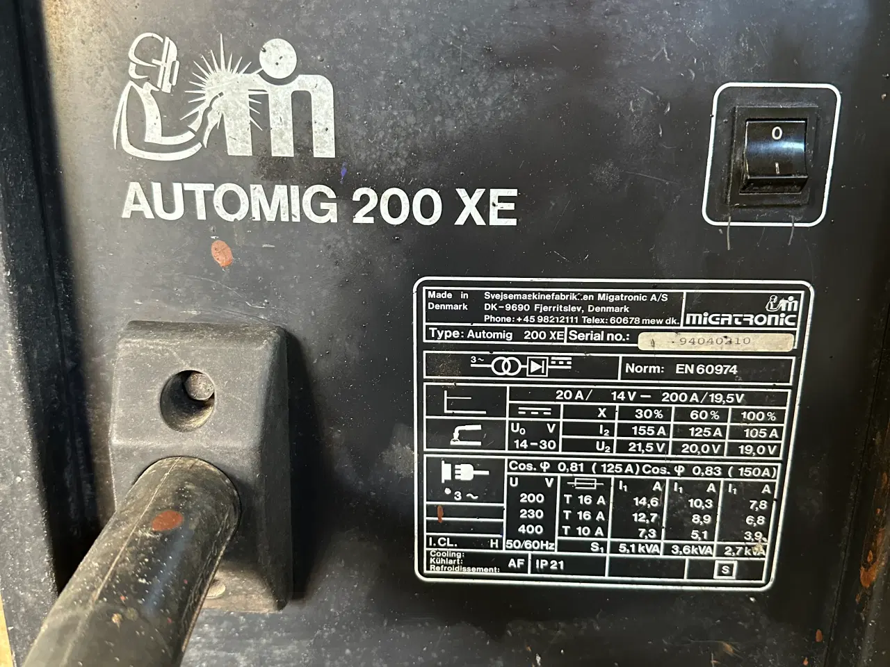 Billede 4 - Migatronic Automig 200 XE  CO2 svejser 