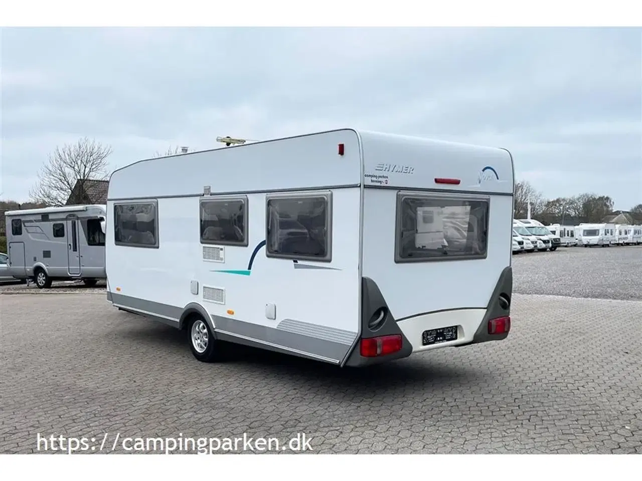 Billede 8 - 2003 - Hymer Nova 532 EN   Populær vogn med enkeltsenge og Isabella fortelt