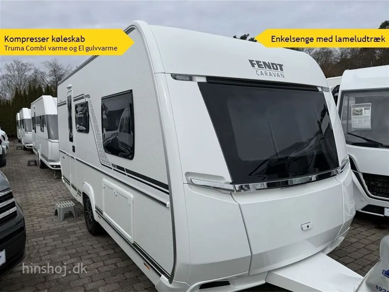 Billede 1 - 2026 - Fendt Bianco Activ 465 SGE   2026 Fendt Bianco Activ 465 SGE  fra Hinshøj Caravan A/S