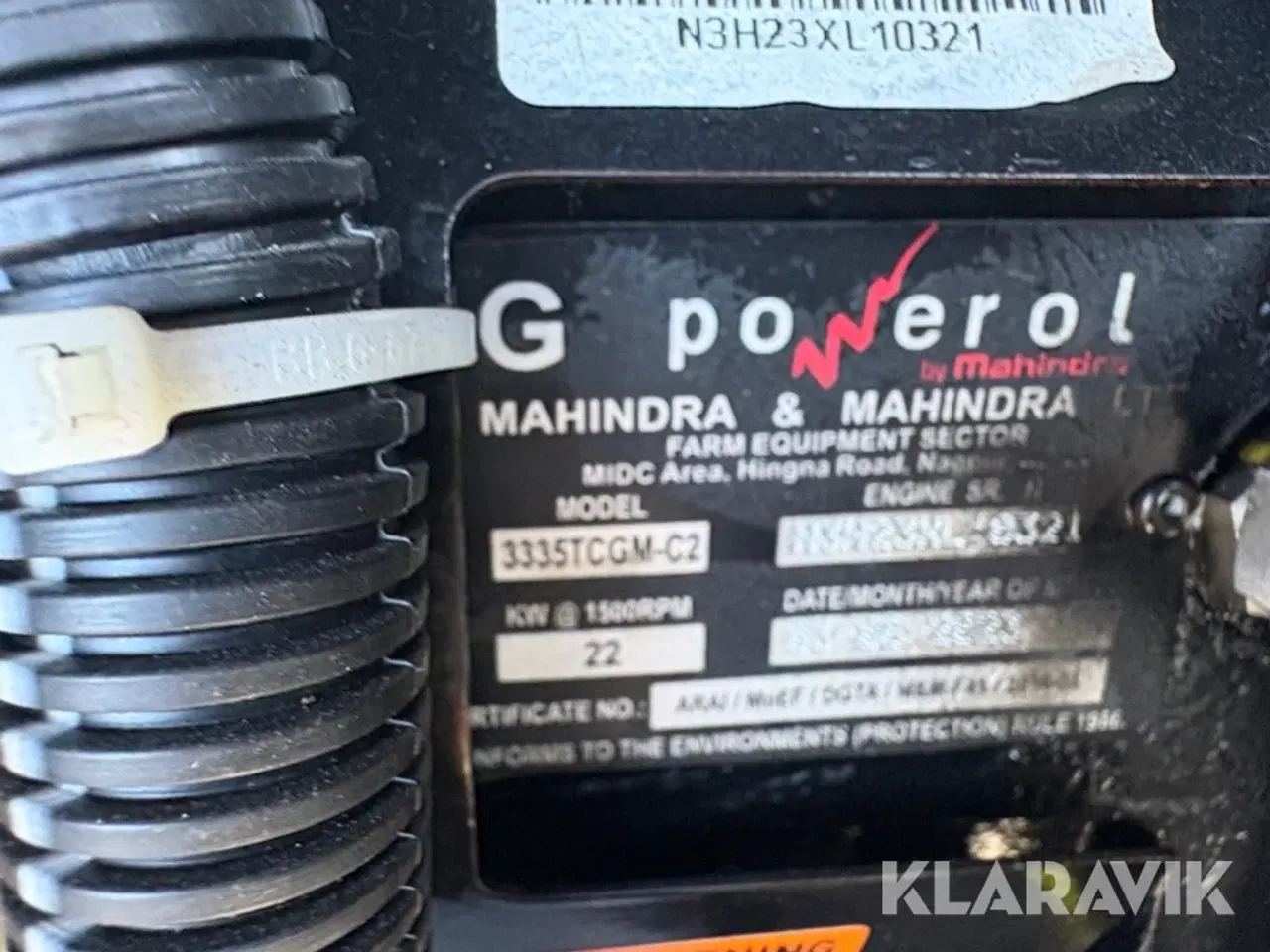 Billede 6 - Generator 20KVA Thrime