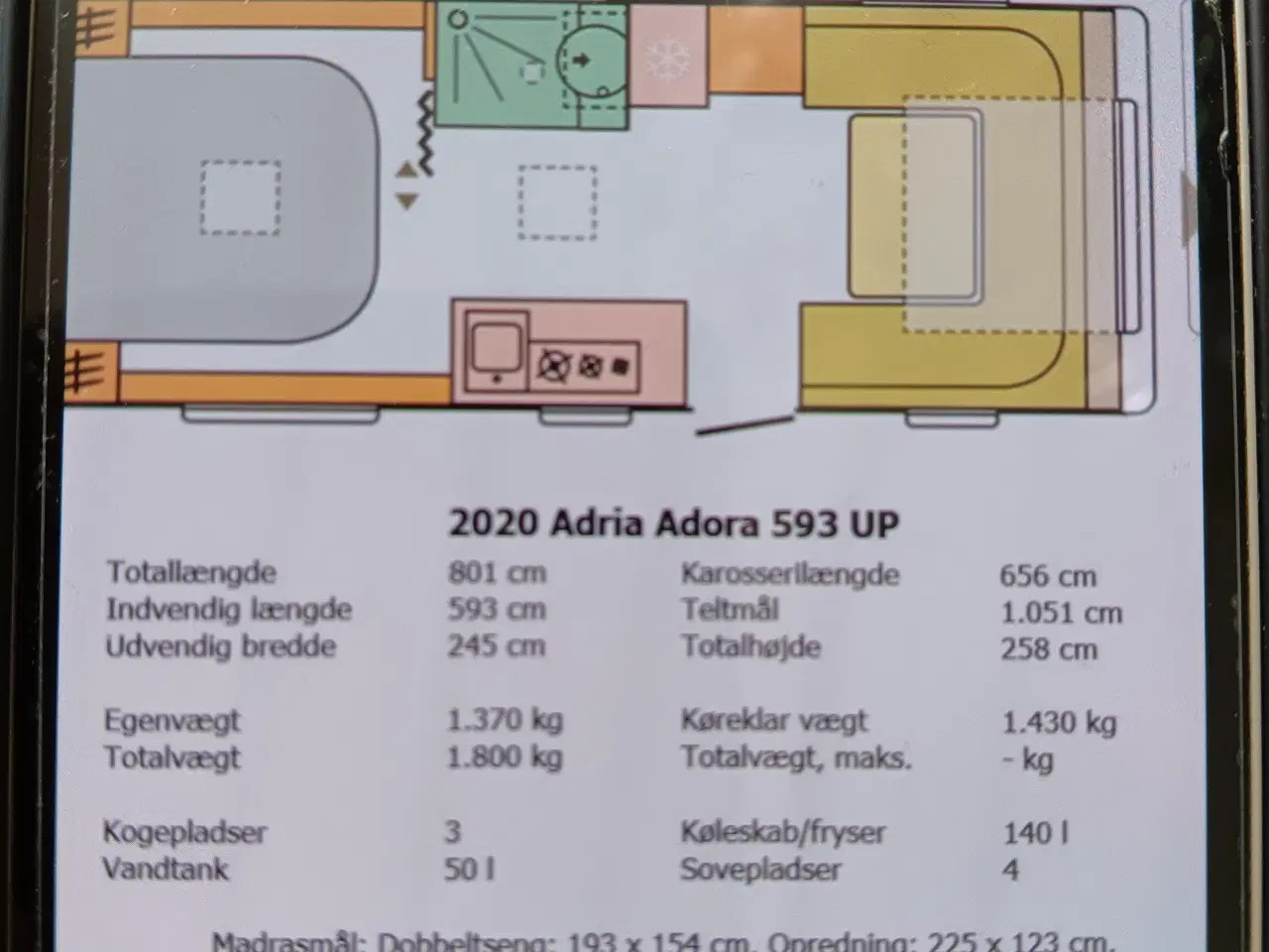Billede 7 - Adria Adora 593 up 