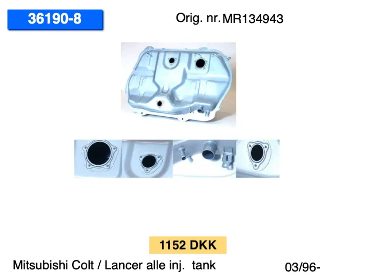 Billede 9 - Nye Mitsubishi Colt-Lancia tanke m.m.