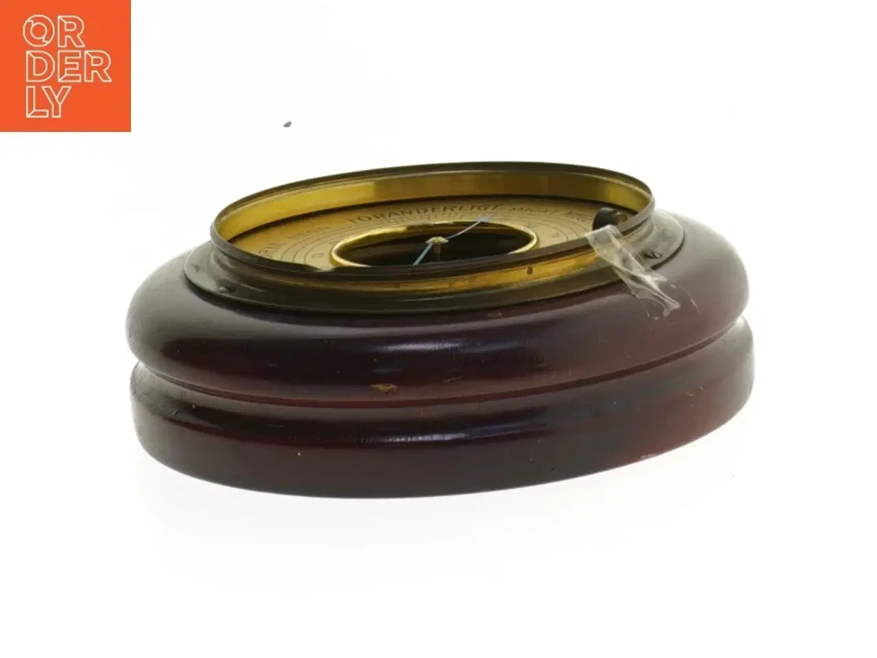 Billede 2 - Barometer med træramme (str. Ø 14x cm)