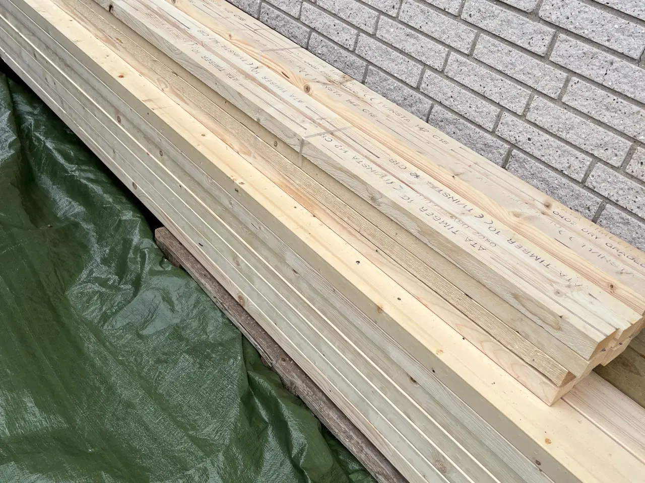 Billede 4 - Tømmer til carport/campingvogn/camper