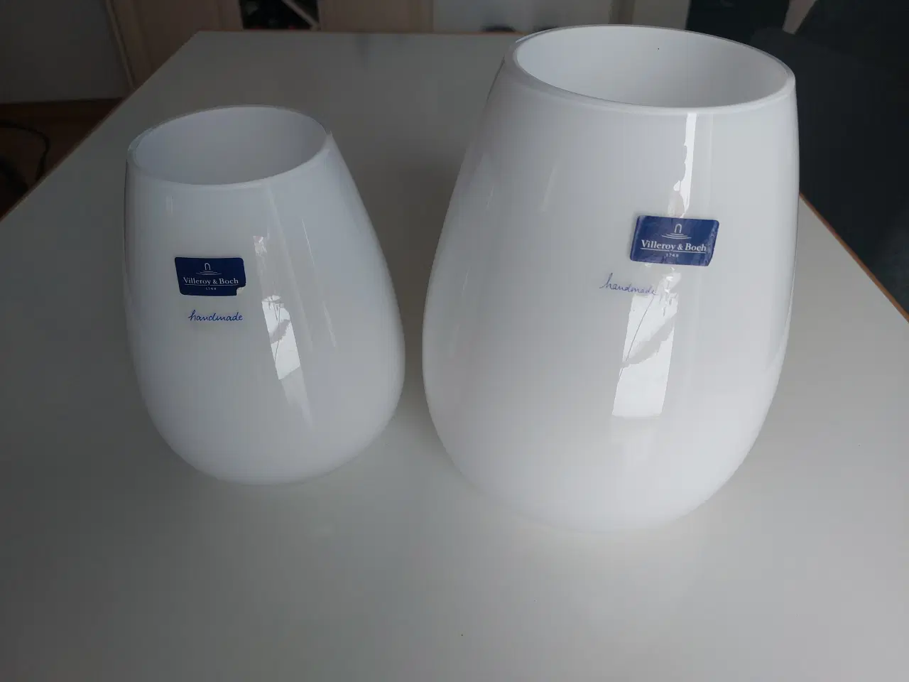 Billede 1 - Hvide vaser
