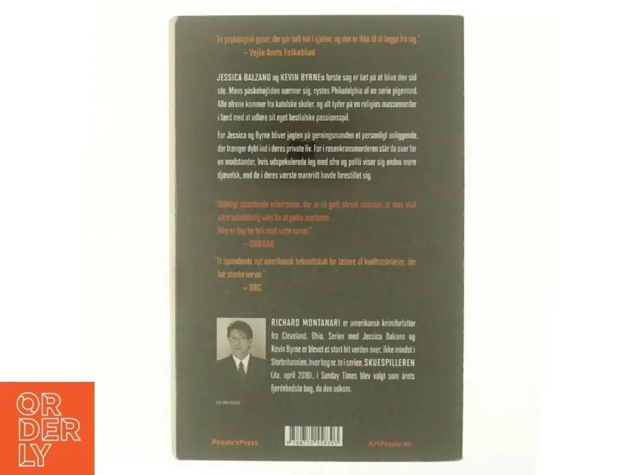 Billede 3 - Rosenkrans-mordene : krimi af Richard Montanari (Bog)