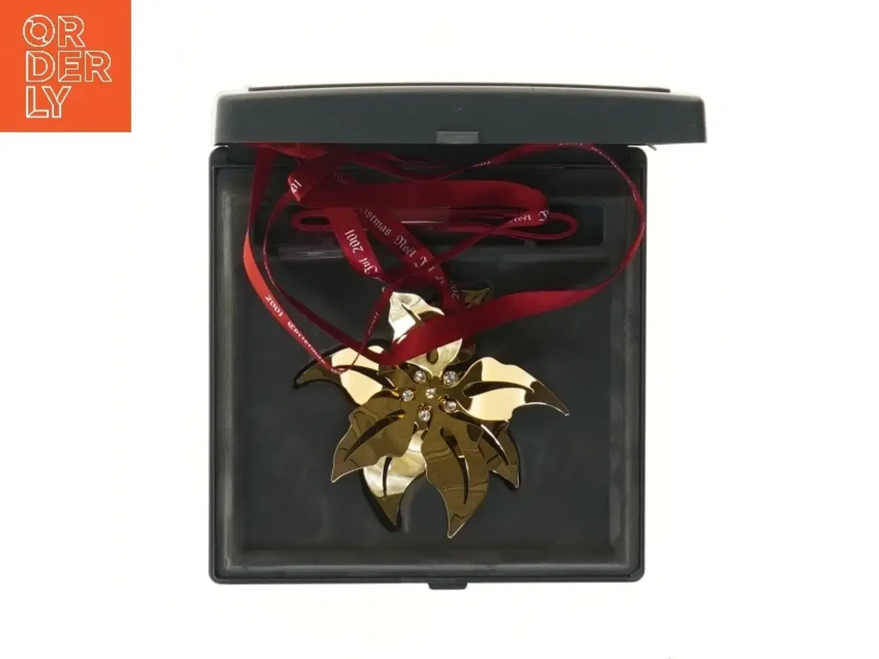 Billede 1 - Georg Jensen julepynt blomst fra Georg Jensen (str. 10 cm)