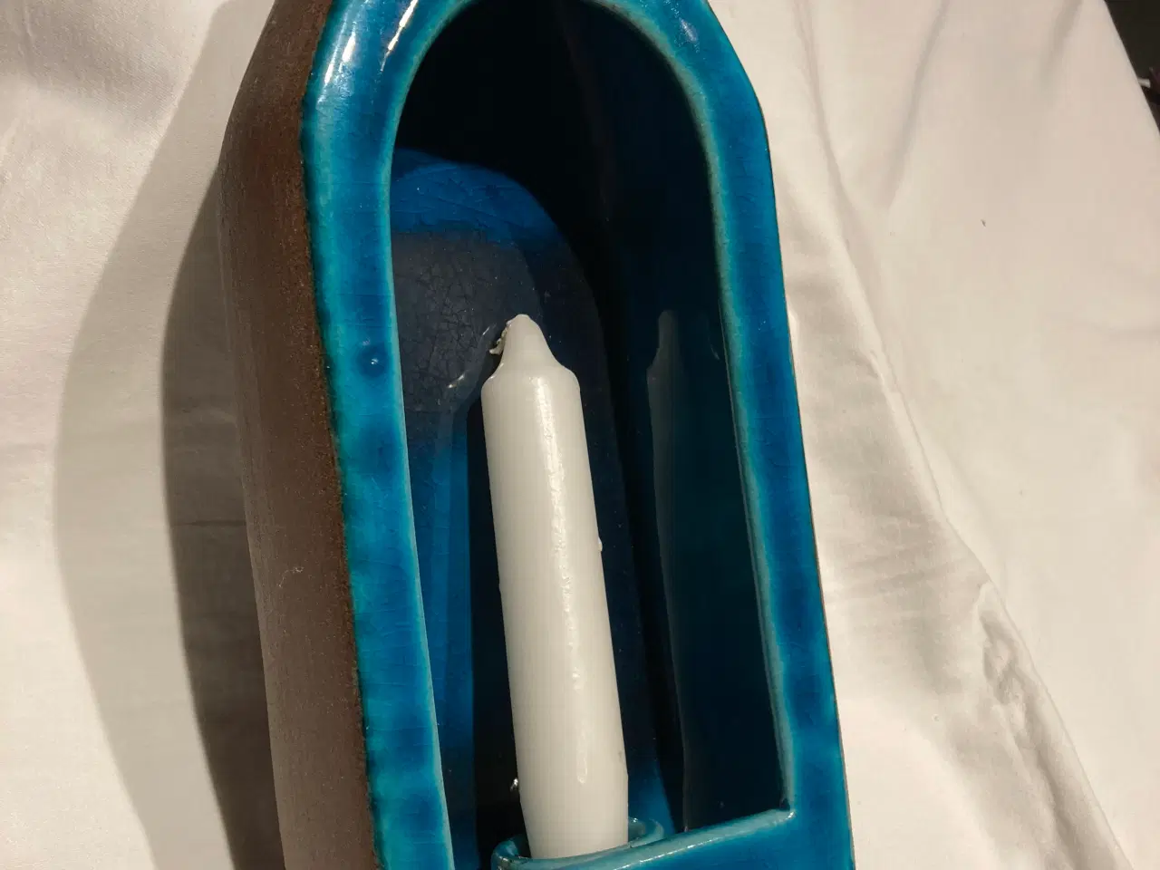 Billede 8 - Væglysestage keramik