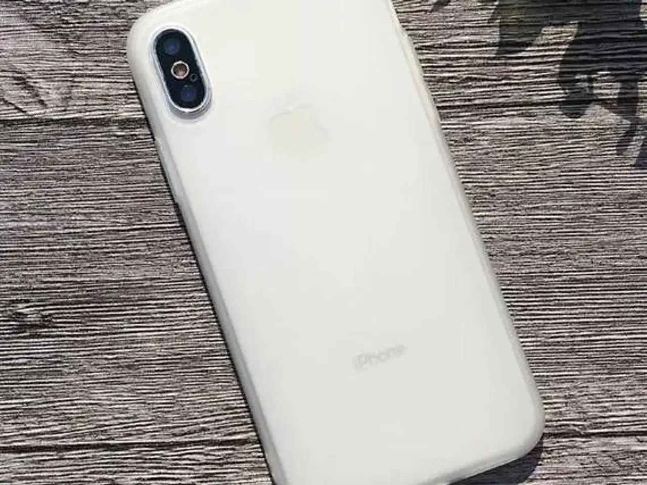 Billede 7 - Mat hvid silikone cover iPhone 