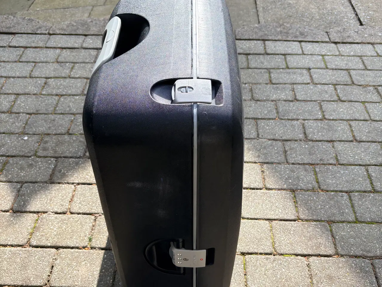 Billede 5 - 2 stk. Samsonite jumbo hård kuffert i plast, sort.