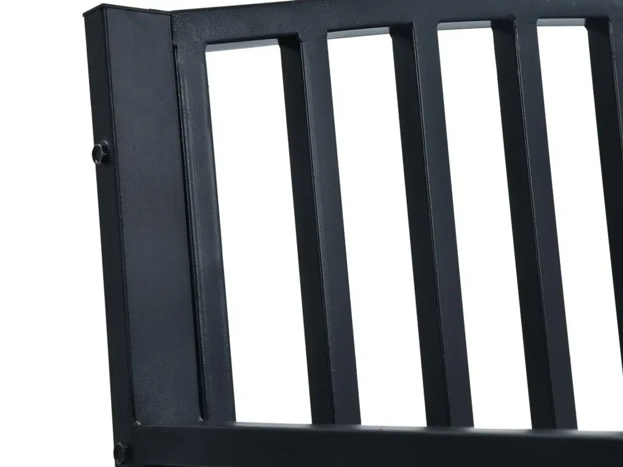 Billede 5 - Havebænk 125 cm stål sort