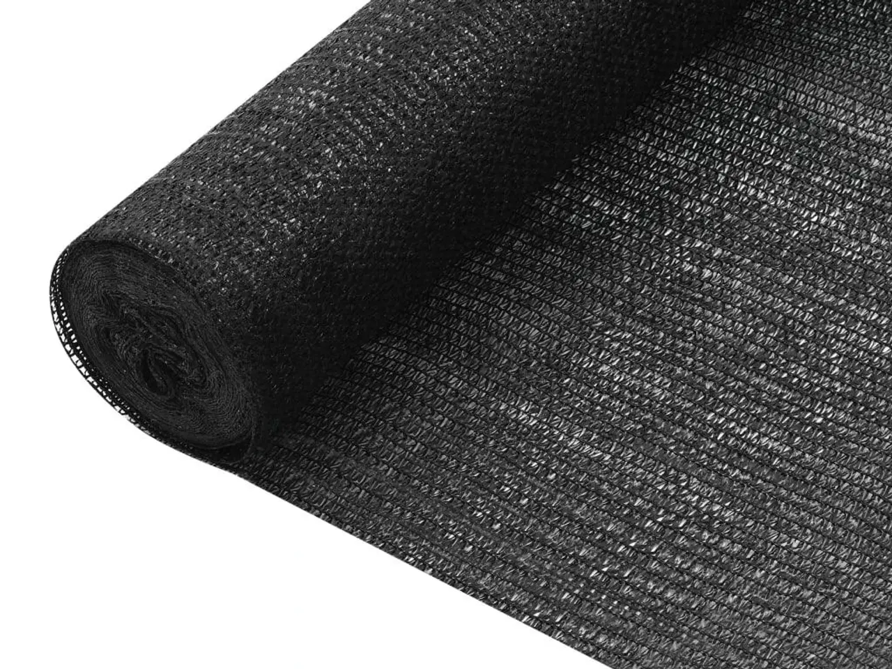 Billede 1 - Afskærmning 1,8x25 m HDPE 75 g/m² sort