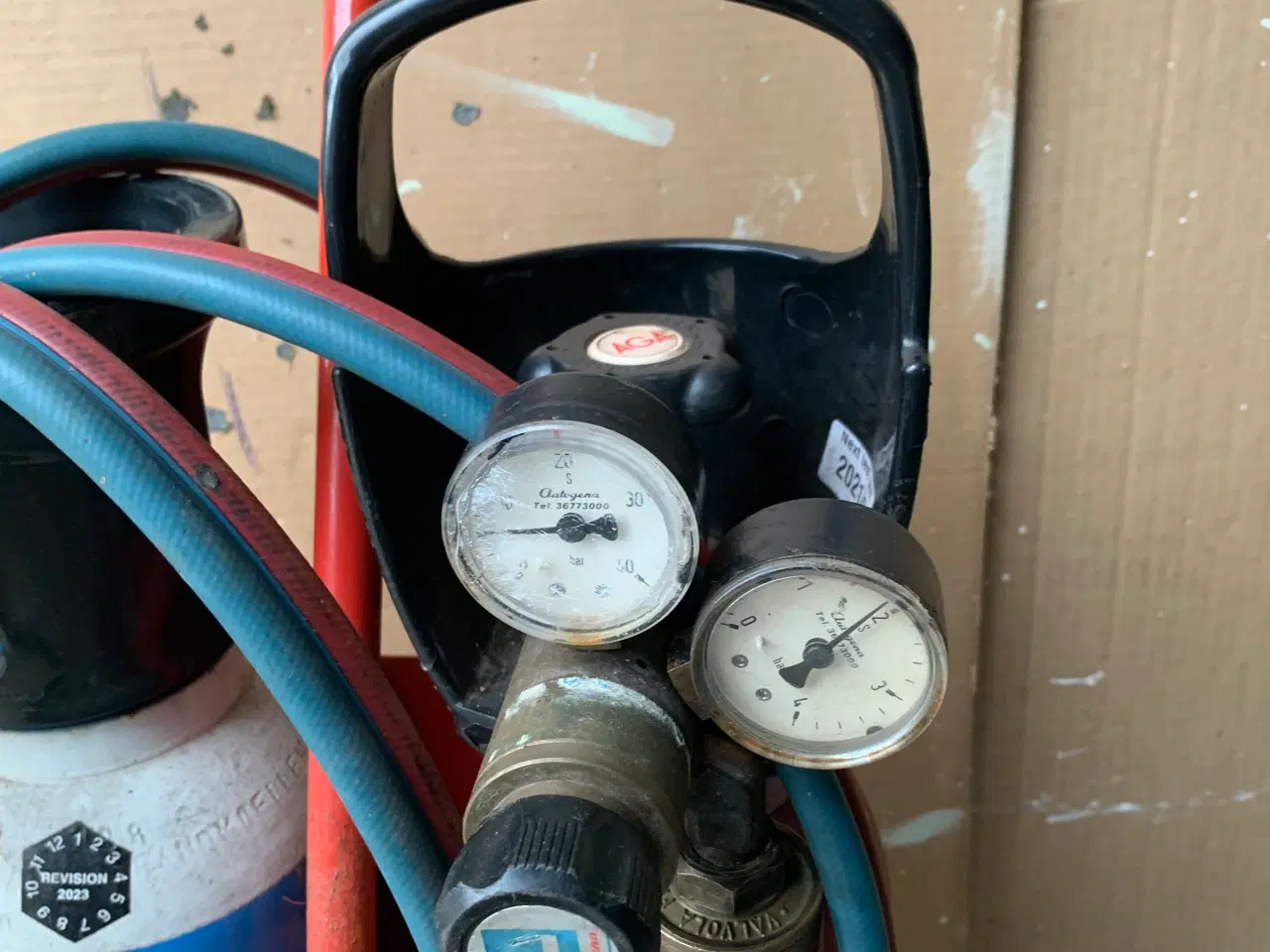 Billede 2 - Autogena ilt gas svejse skærebrænder sæt