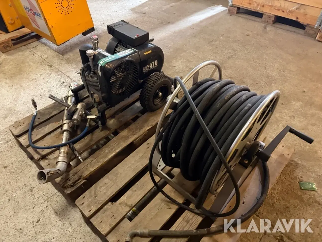 Billede 5 - Maler/spartelsprøjte Wagner HC970 med slangerulle