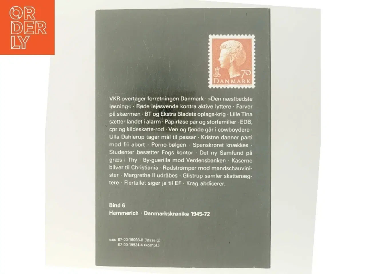 Billede 3 - Danmarkskrønike: Det Store Flip 1968-72 af Hammerich (Bog)