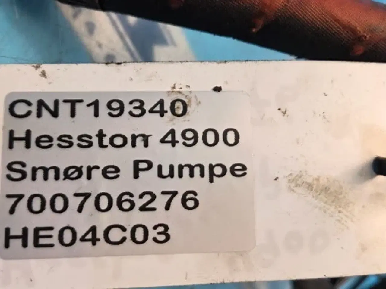 Billede 13 - Hesston 4900 Smøre Pumpe 700706276