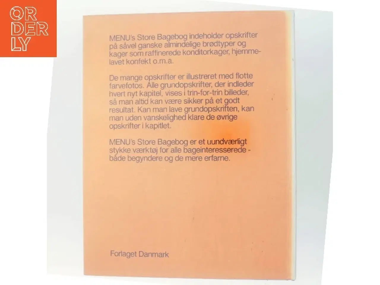 Billede 3 - MENU's Store Bagebog (Bog)
