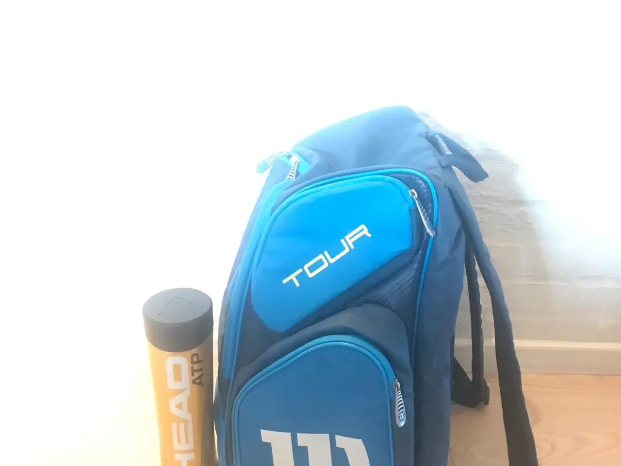 Billede 3 - Wilson Tennistaske i Blå