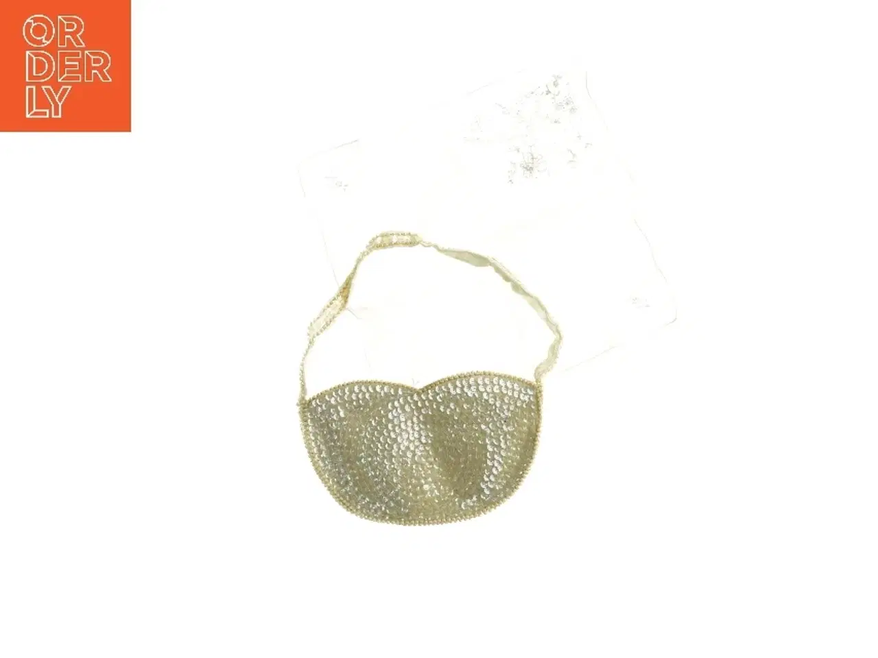 Billede 1 - Perlebroderet vintage taske