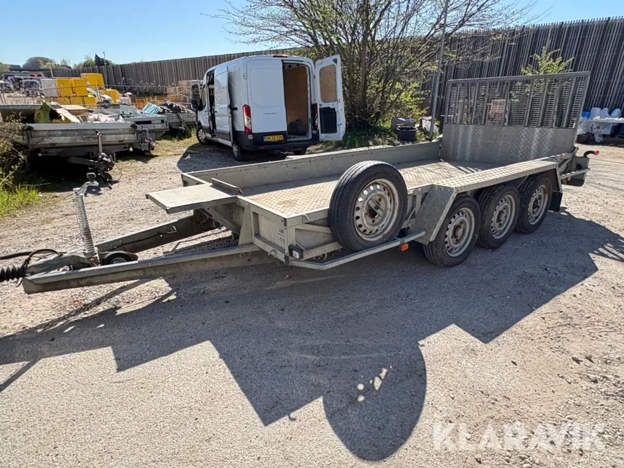 Billede 1 - Maskintrailer 3 akslet Ifor Williams GP147-3 3500kg