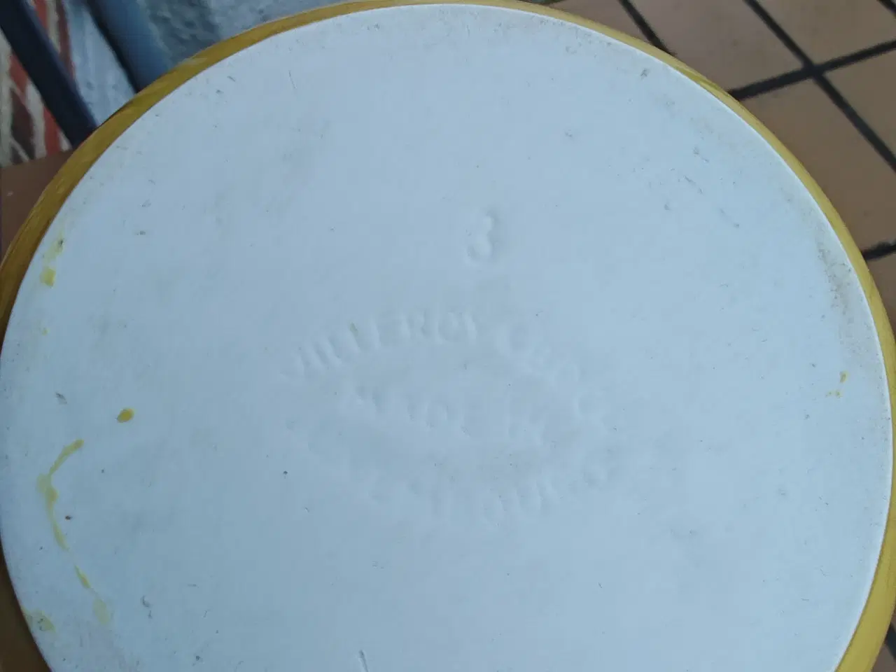 Billede 6 - Villeroy & Boch Gul Te kande fra 60'erne