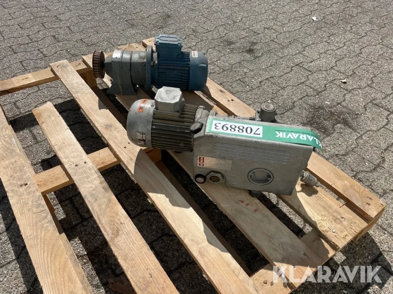 Billede 5 - Pumpe og motor Lafert - busch 16-112