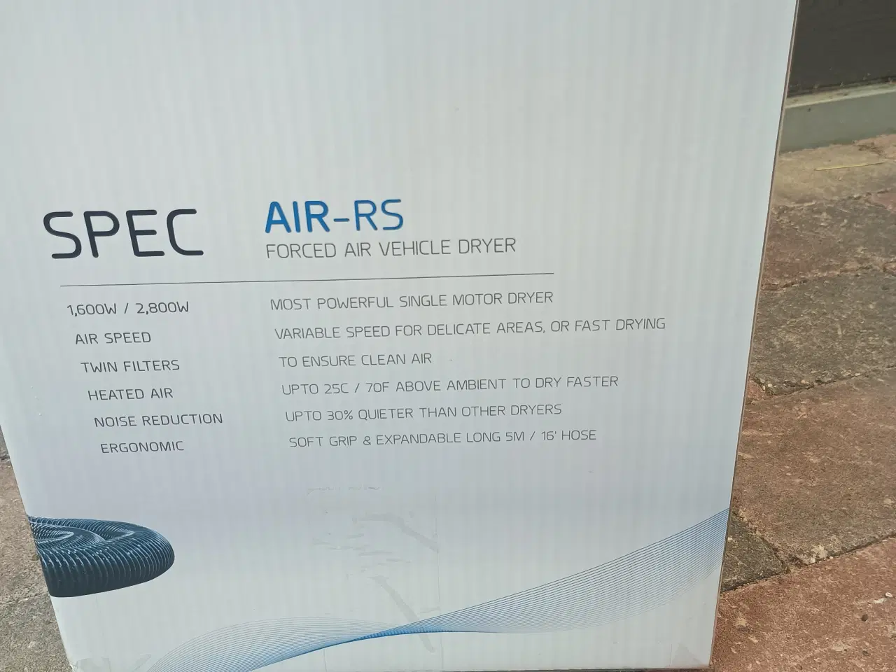 Billede 3 - BLO AIR-RS cardryer. 