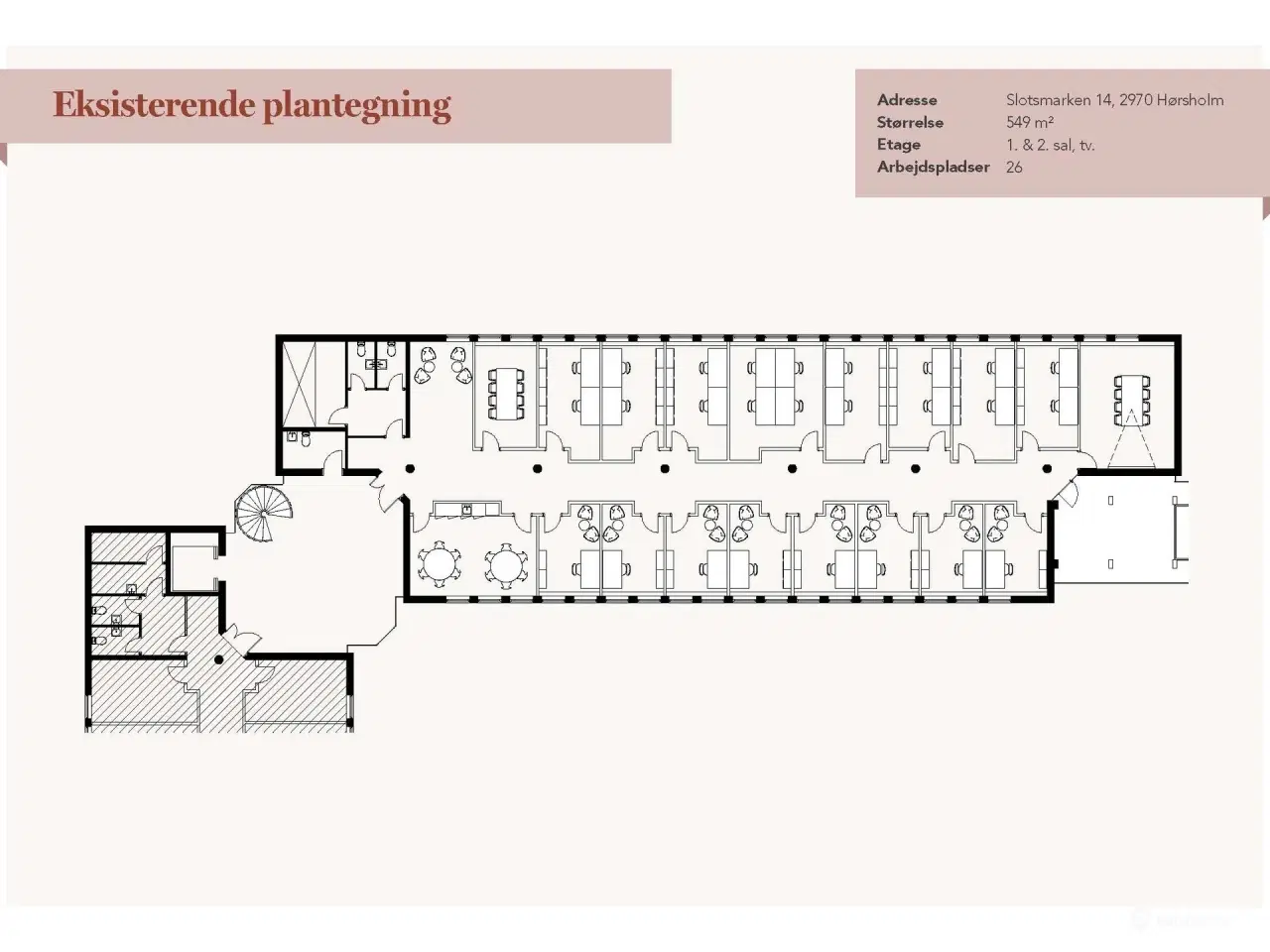 Billede 36 - Lyse og moderne kontorlokaler med rå kant