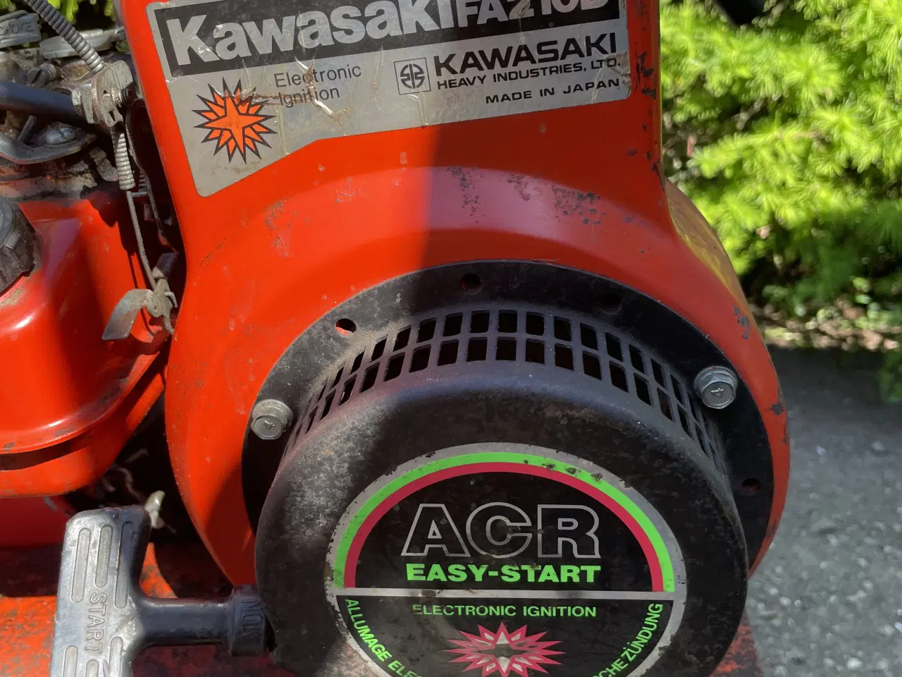 Billede 6 - Havefræser med Kawasaki motor
