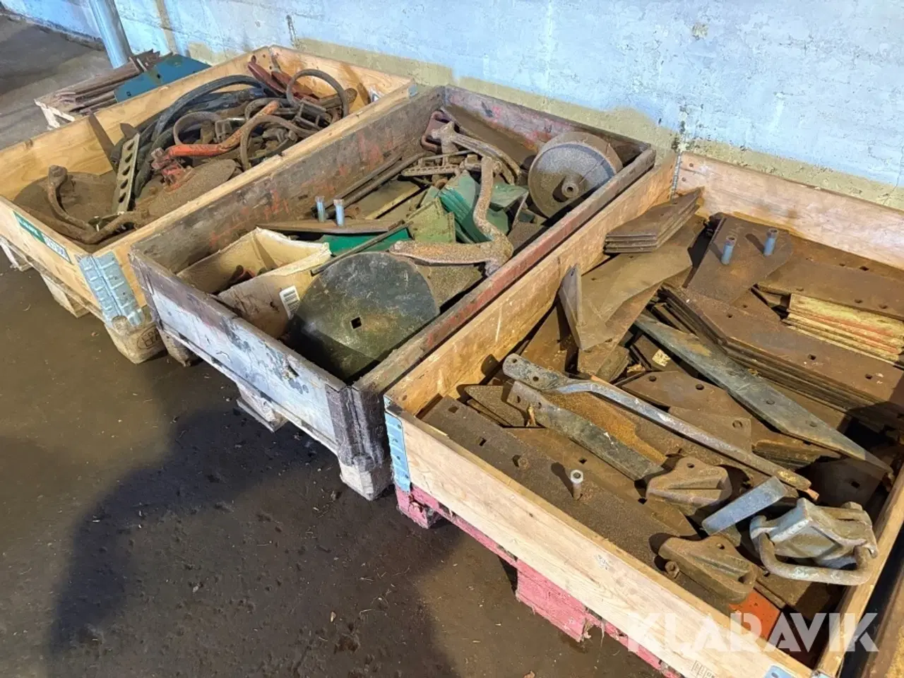 Billede 1 - Plovdele blandet lot