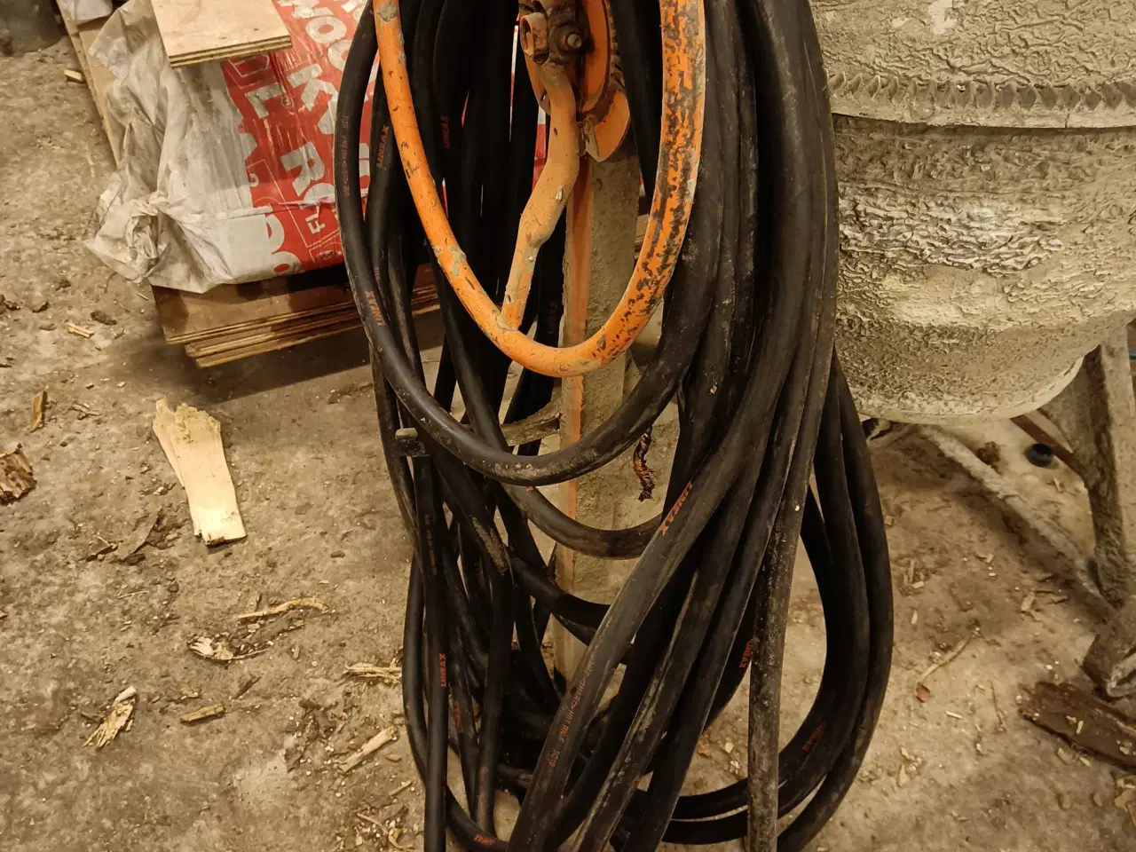 Billede 1 - 5G 16 mm2 gummi kabel 20 m