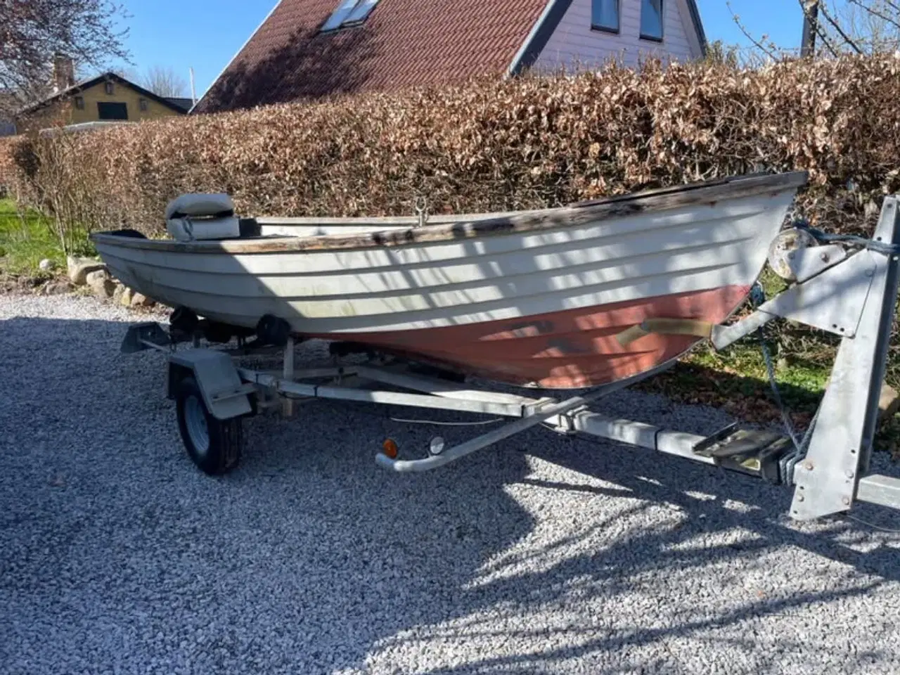 Billede 6 - Brenderup 450kg bådtrailer + 4 m gladfiberjolle