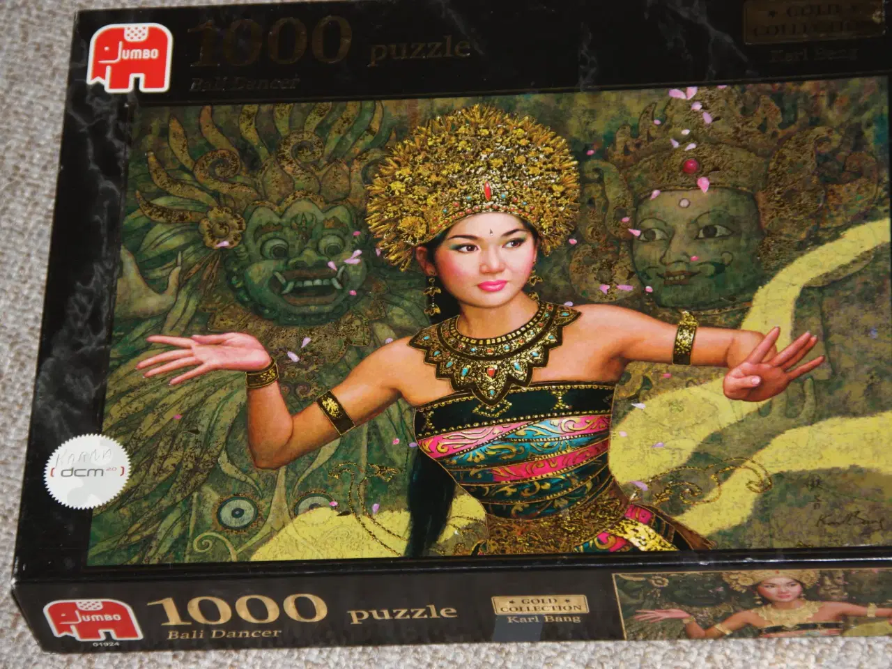 Billede 1 - Puslespil 1000 Jumbo Gold Collection  Bali Dancer 