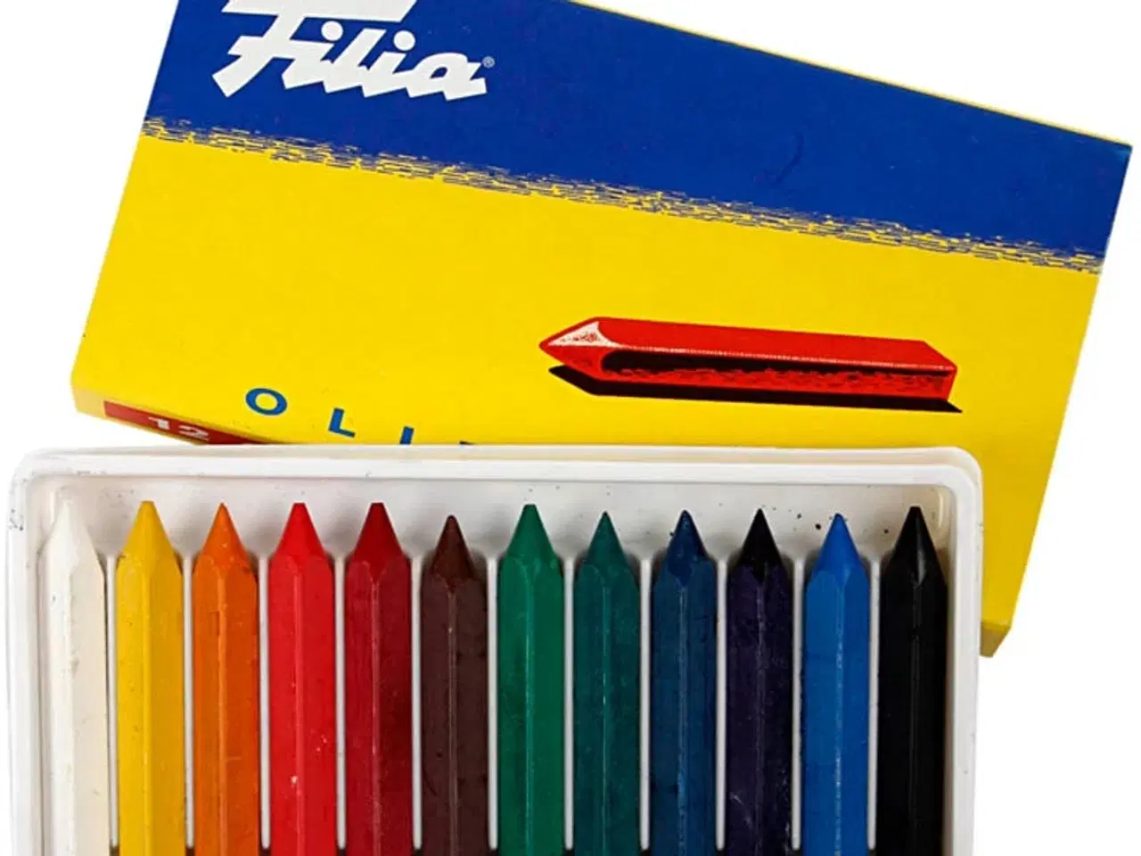 Billede 1 - Filia Oliekridt - 12 stk. Professionel Kvalitet