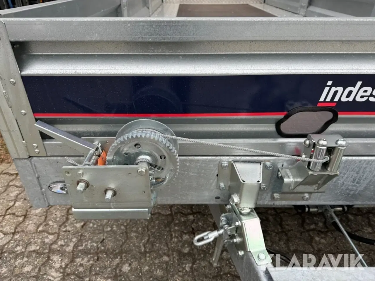 Billede 6 - 3 akslet tiptrailer Indespension HU12