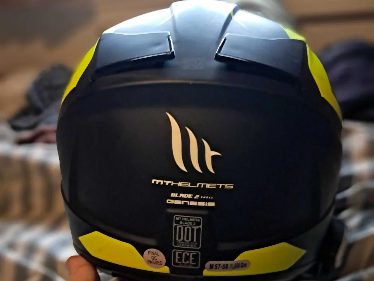 Billede 7 - Mc hjelm med bluetooth str M