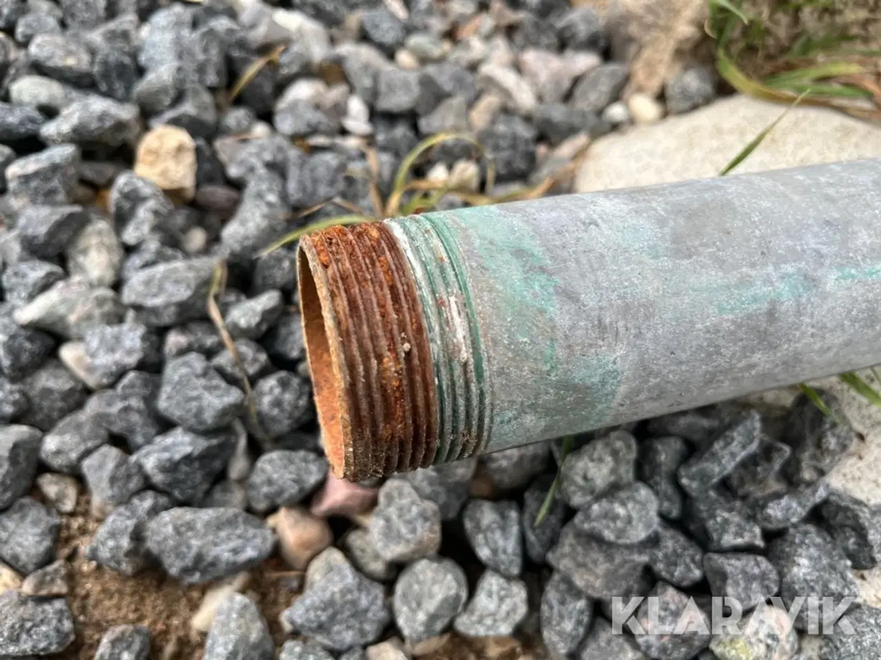 Billede 4 - Vandrør Galvaniseret 1  1/2” (50mm) 2 styk