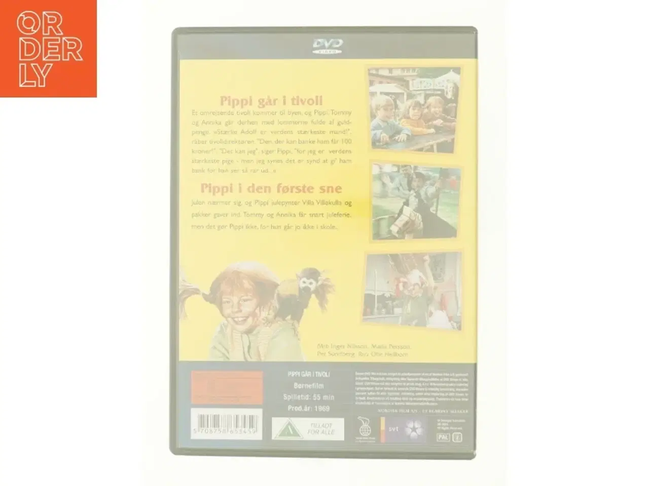 Billede 2 - PIPPI LANGSTRØMPE 3 fra dvd