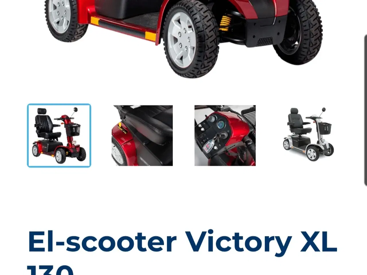 Billede 9 - Elscooter/ el-scooter 4hjulet 