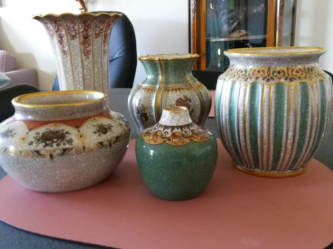 Billede 1 - 5 smukke vaser fra dahl jensen