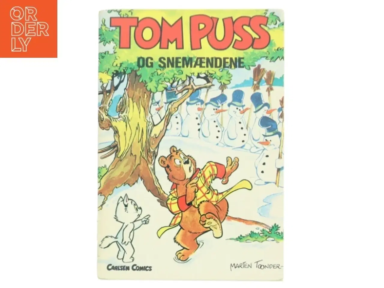 Billede 1 - Tom Puss og sne mændene (Tegneserie) fra Carlsen Comics
