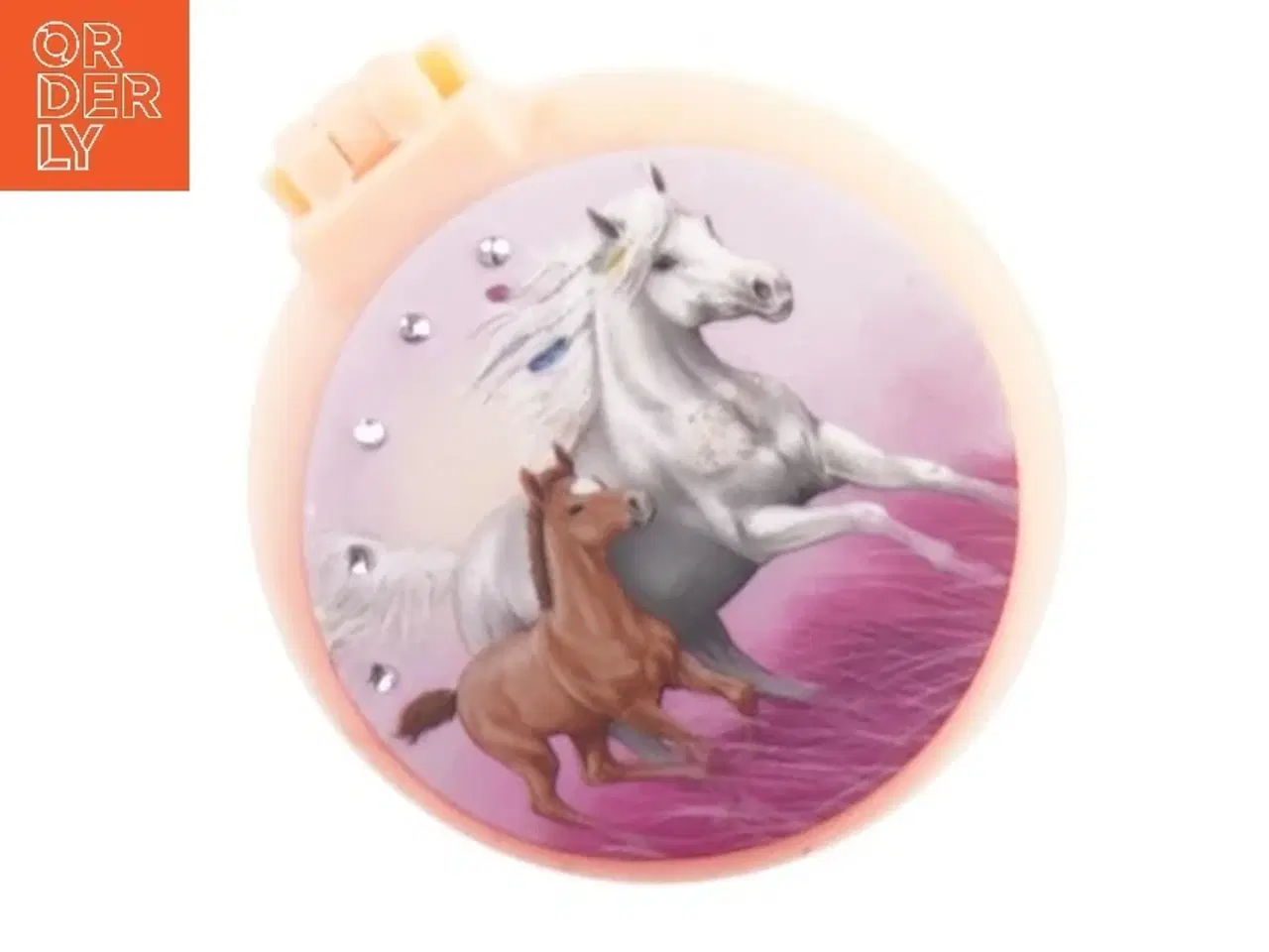 Billede 1 - Top model Børste med spejl fra Miss Melody (str. 7 x 2 cm)