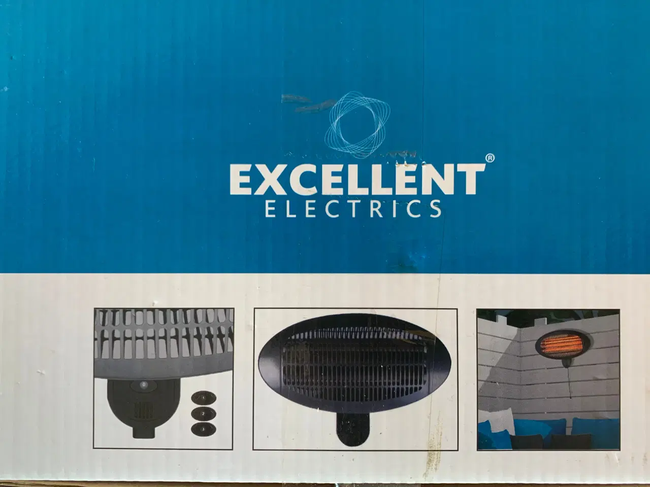 Billede 3 - Excellent Electrics Terrassevarmer MAX 2000W