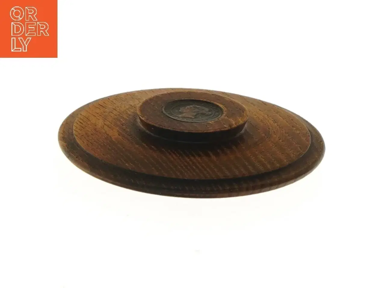 Billede 4 - Fad i Drejet Teak træ på fod (str. Ø 11 cm)